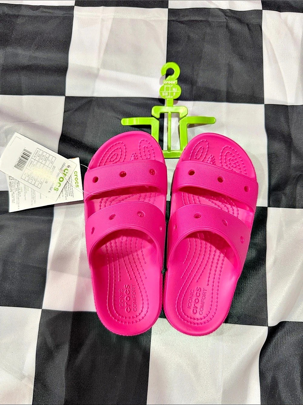 Crocs Classic Crocs Sandal K Pink Girls US 1